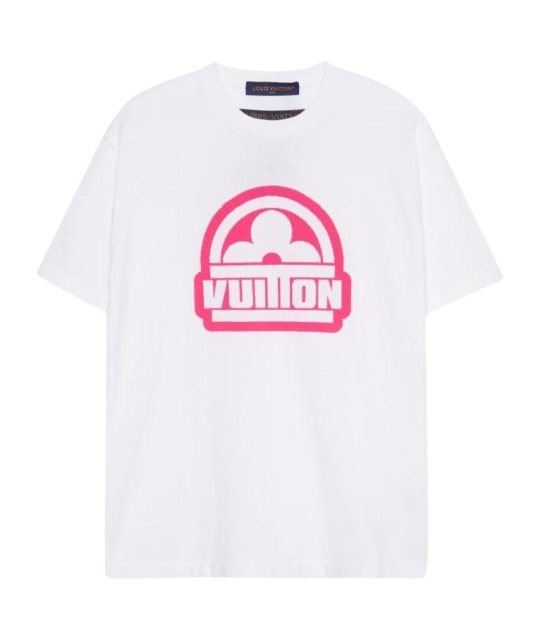 LOUIS VUITTON Белая футболка, фото 1