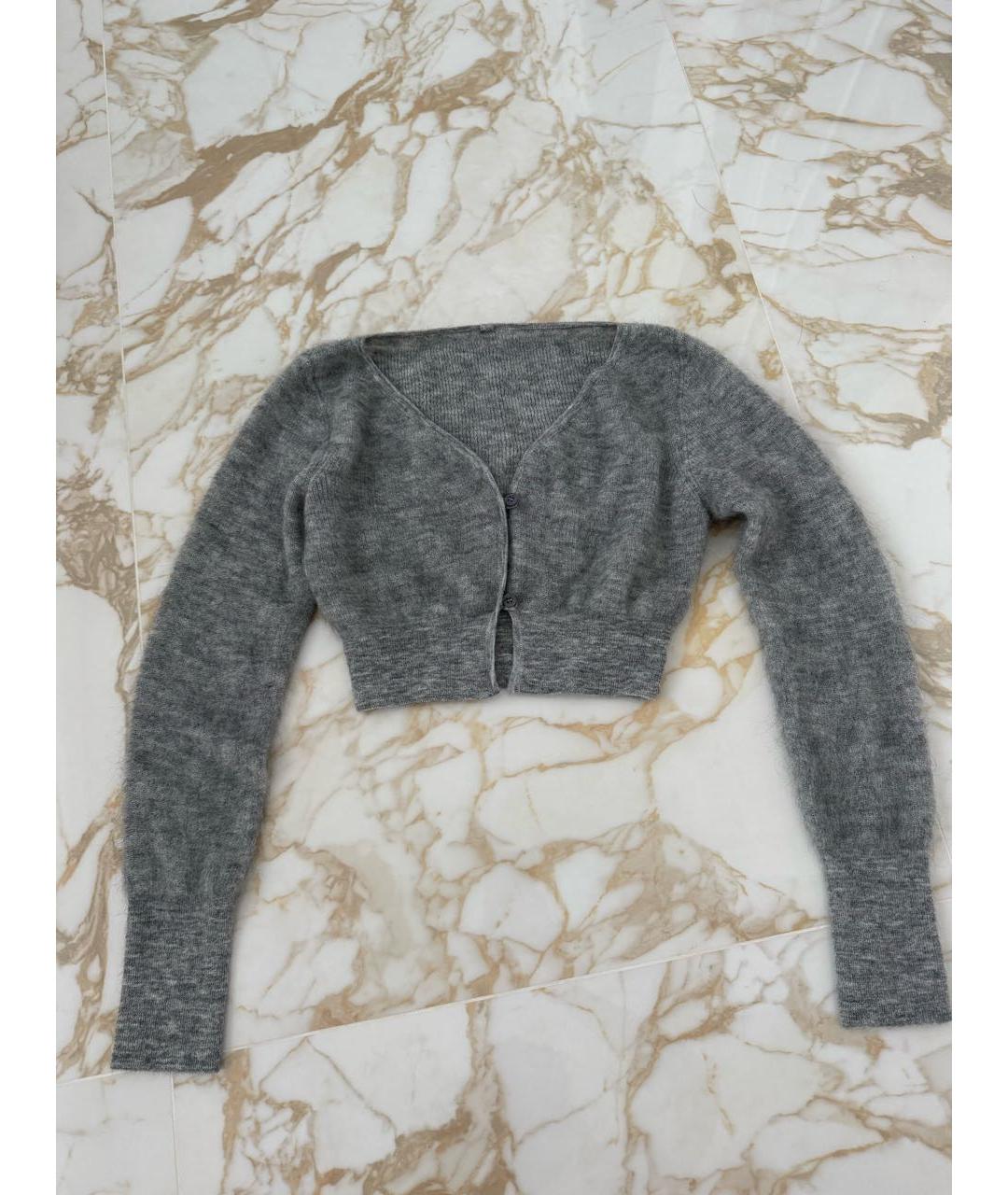 JACQUEMUS Серый кардиган, фото 6