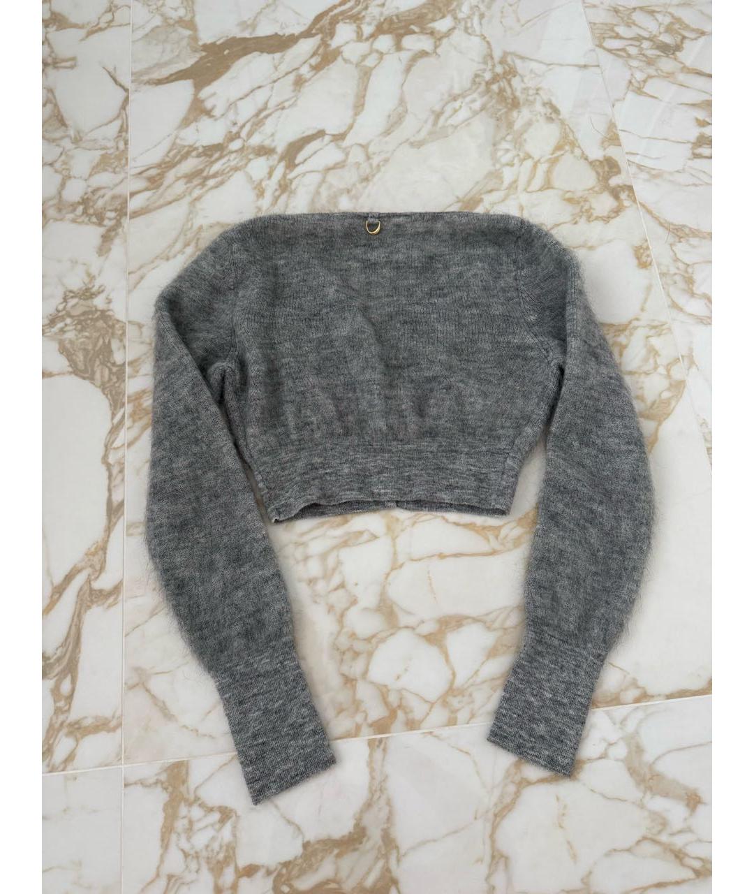 JACQUEMUS Серый кардиган, фото 2