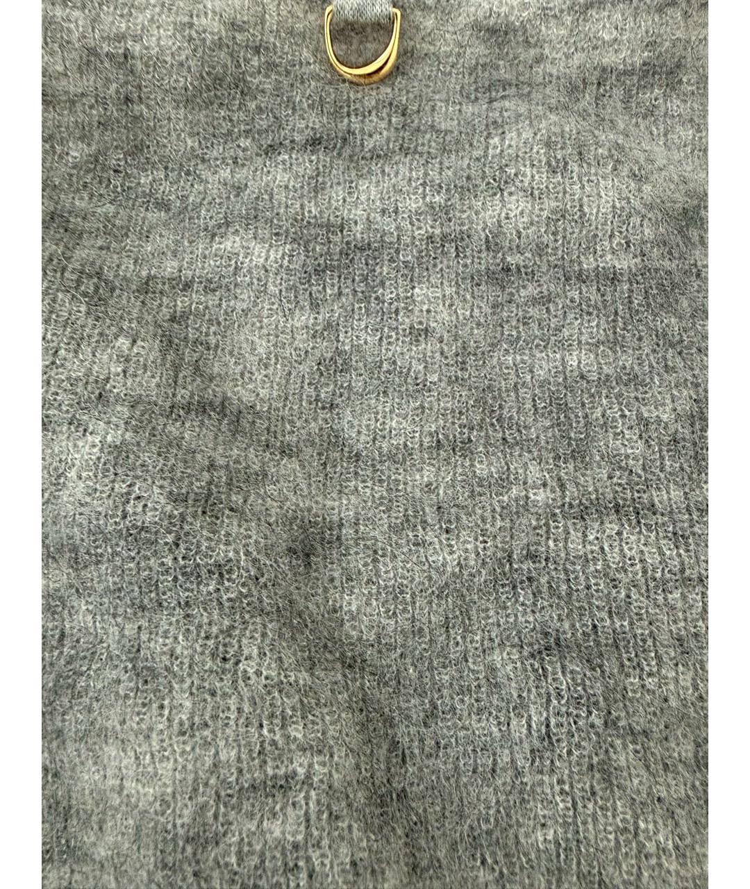 JACQUEMUS Серый кардиган, фото 3