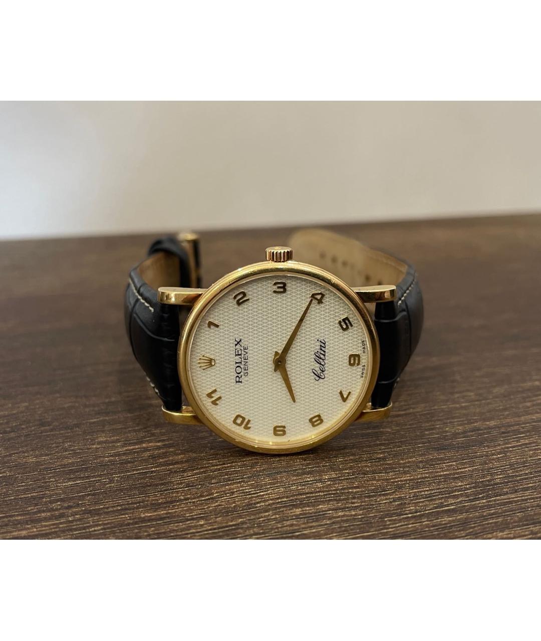 ROLEX Желтые часы из желтого золота, фото 4