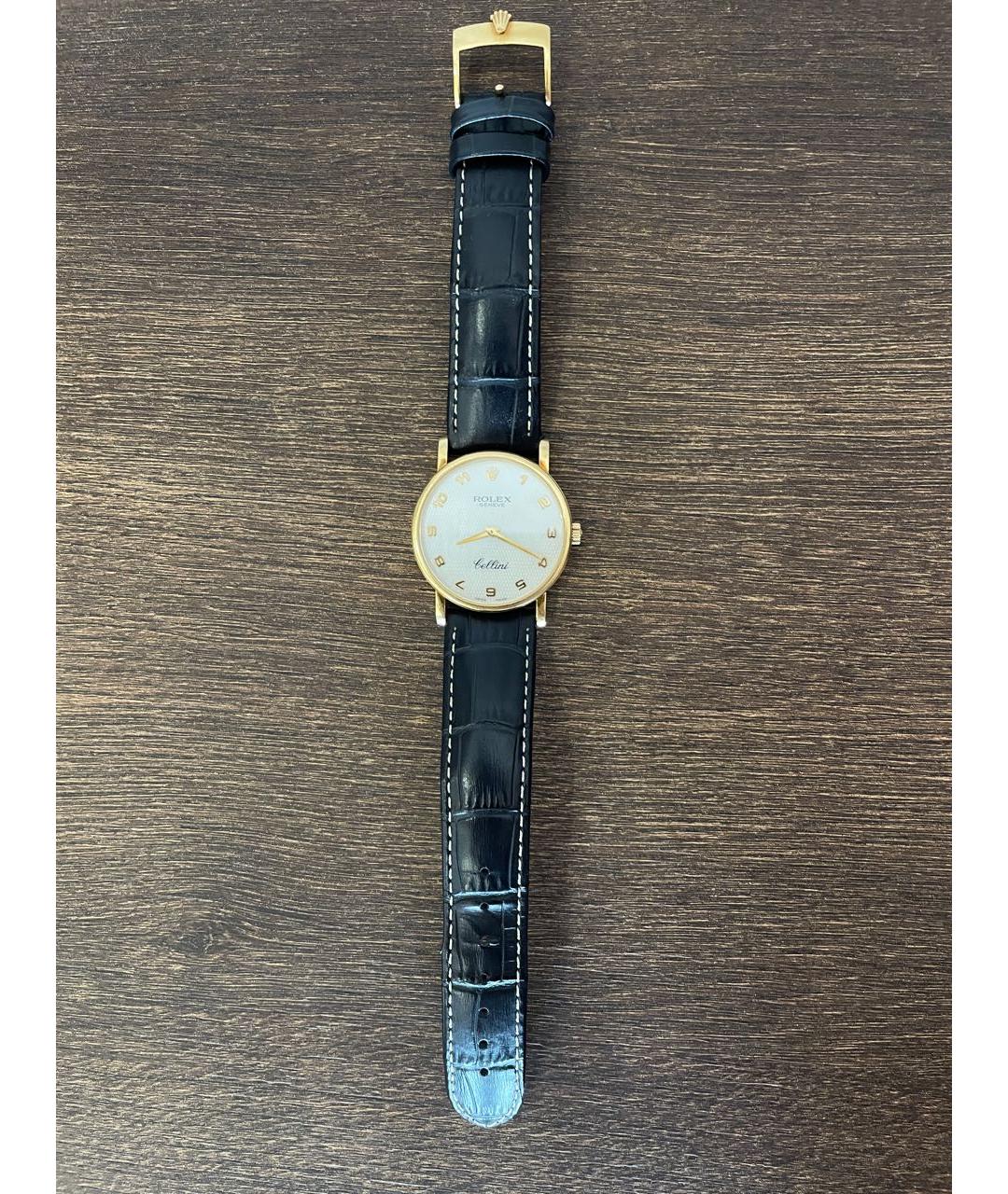 ROLEX Желтые часы из желтого золота, фото 5