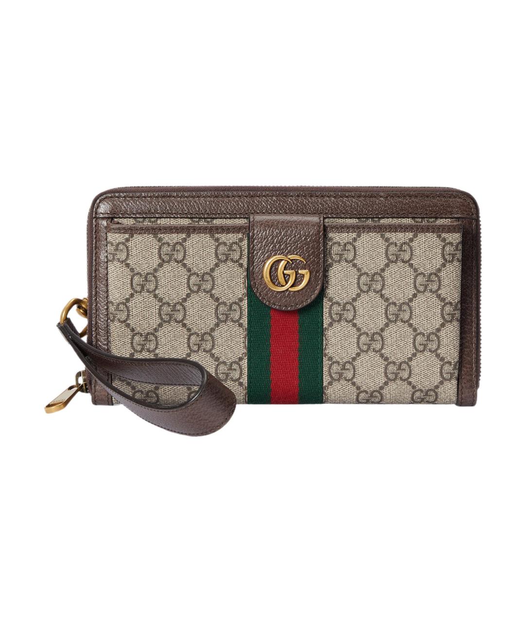 GUCCI Бежевый кошелек, фото 1