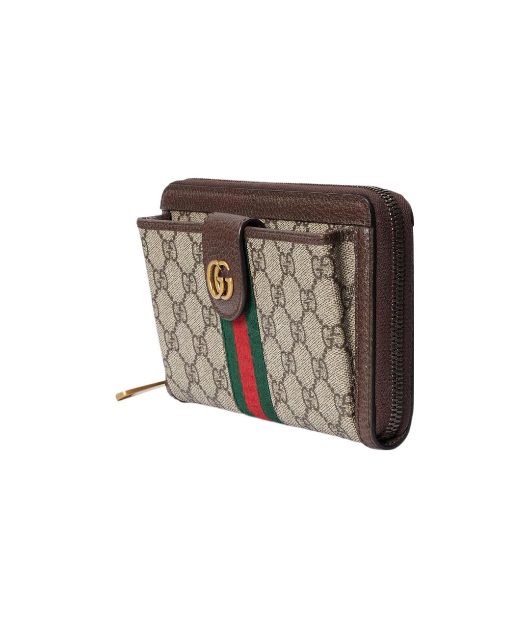 GUCCI Бежевый кошелек, фото 2