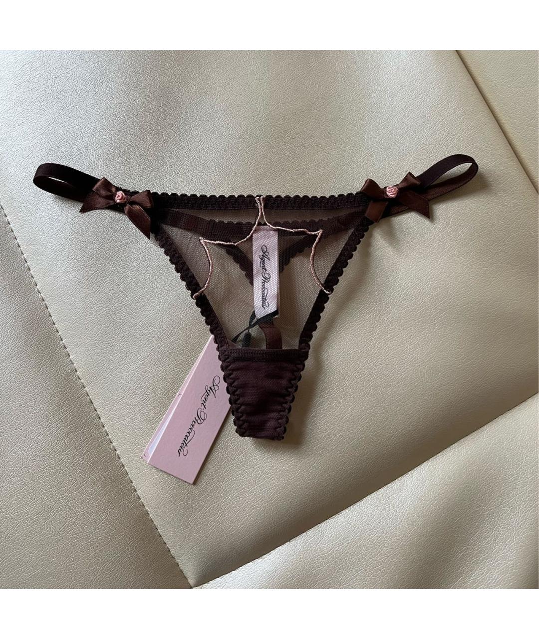 AGENT PROVOCATEUR Коричневые трусы, фото 5