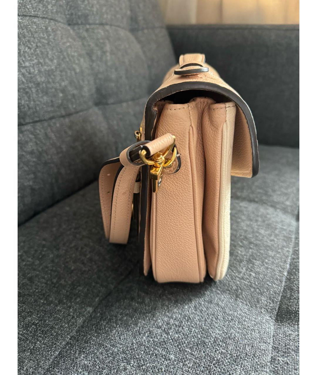 LOUIS VUITTON Бежевая сумка через плечо, фото 2