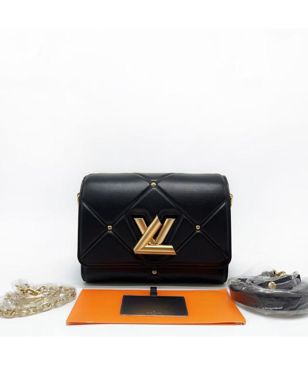LOUIS VUITTON Черная сумка через плечо, фото 3