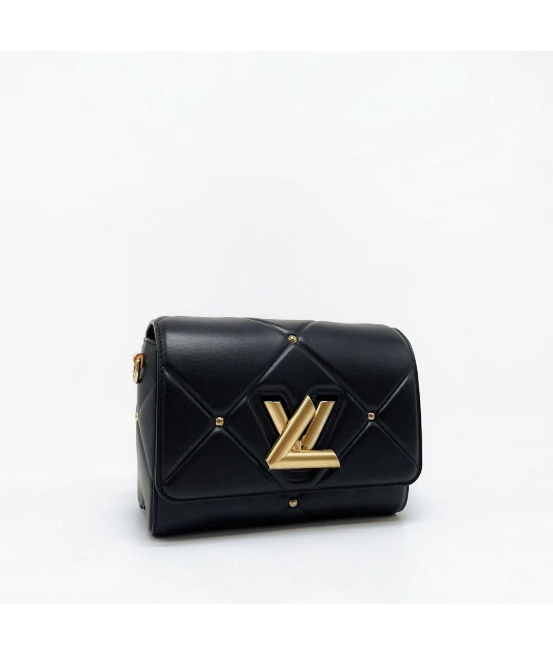 LOUIS VUITTON Черная сумка через плечо, фото 5