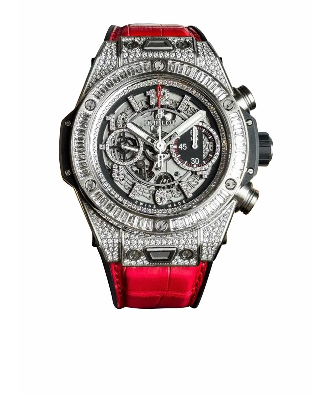 HUBLOT Серебряные часы из белого золота, фото 1