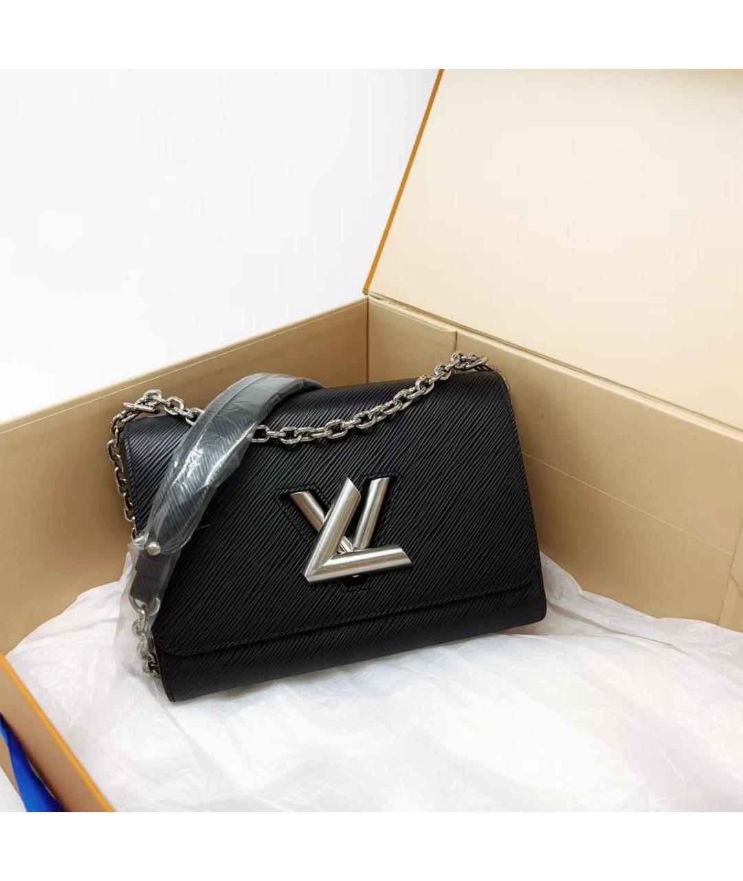 LOUIS VUITTON Черная сумка через плечо, фото 4