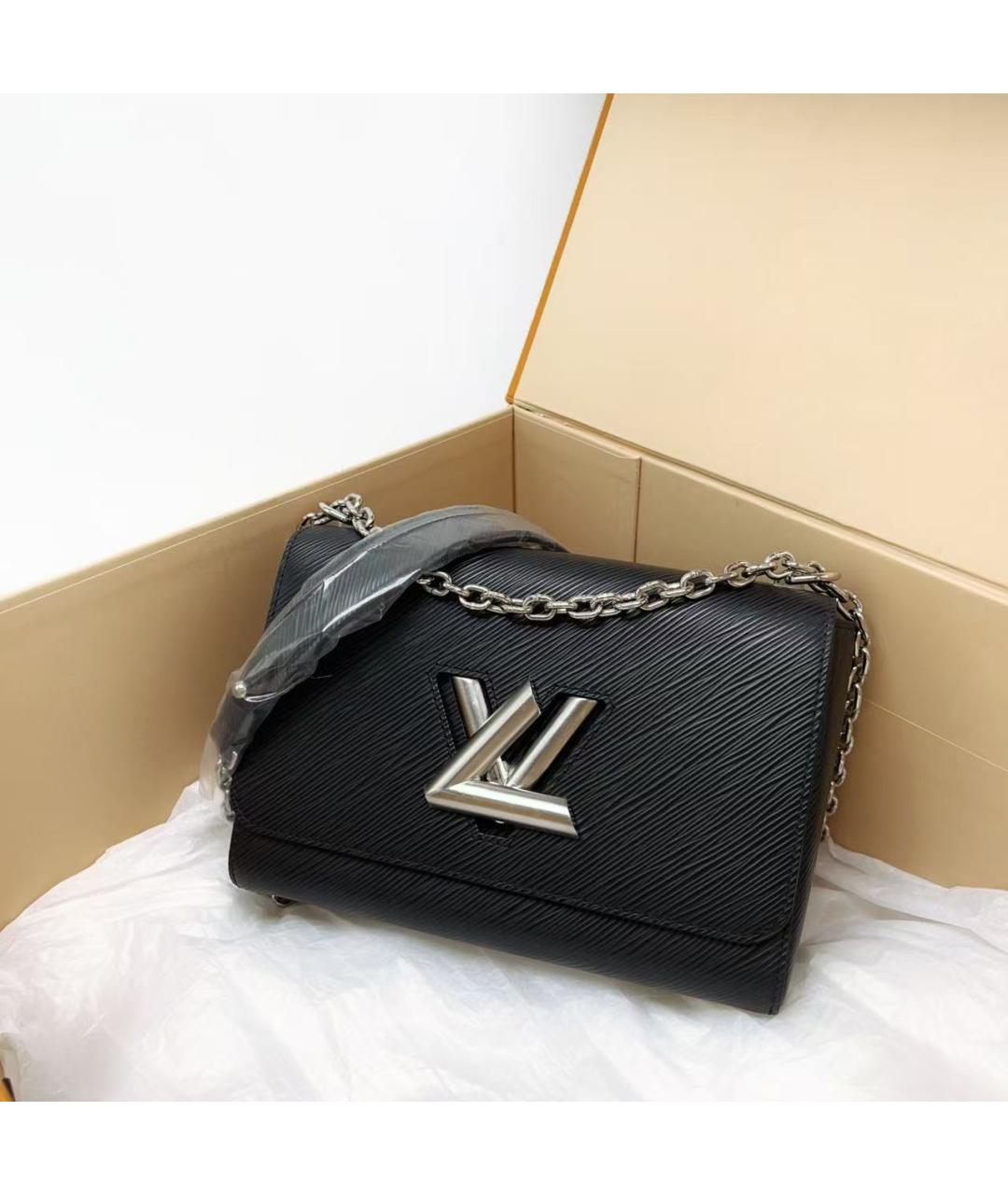 LOUIS VUITTON Черная сумка через плечо, фото 3