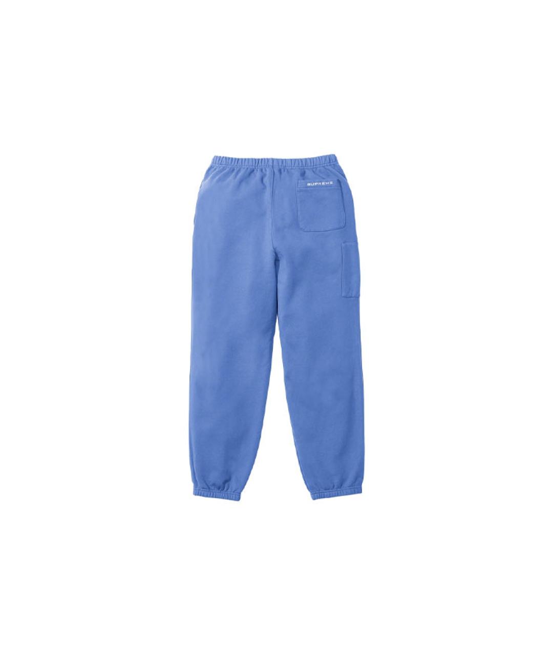SUPREME Синие спортивные брюки и шорты, фото 2