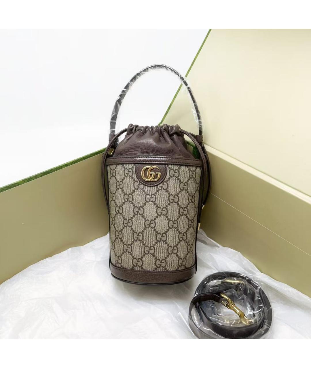 GUCCI Хаки сумка через плечо, фото 3