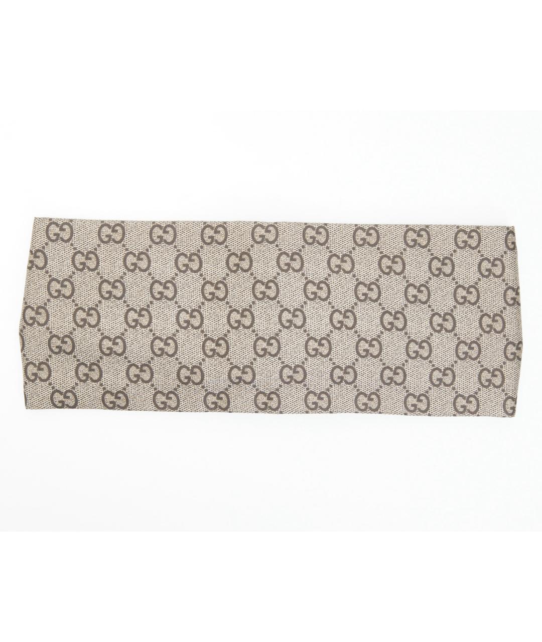 GUCCI Бежевая повязка на голову, фото 4