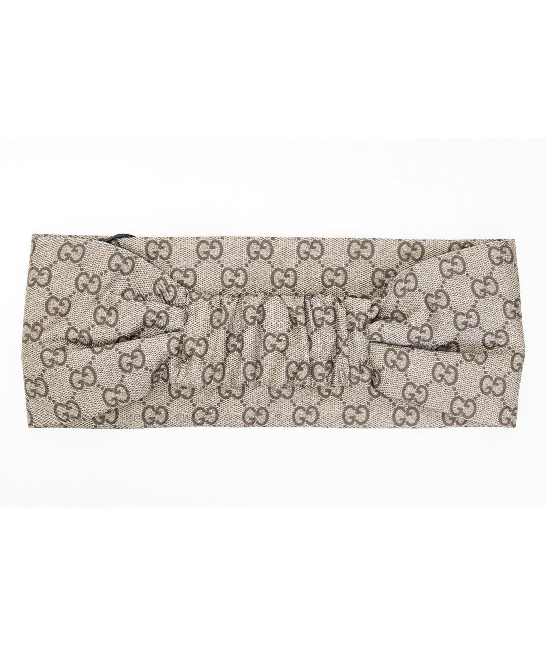 GUCCI Бежевая повязка на голову, фото 2