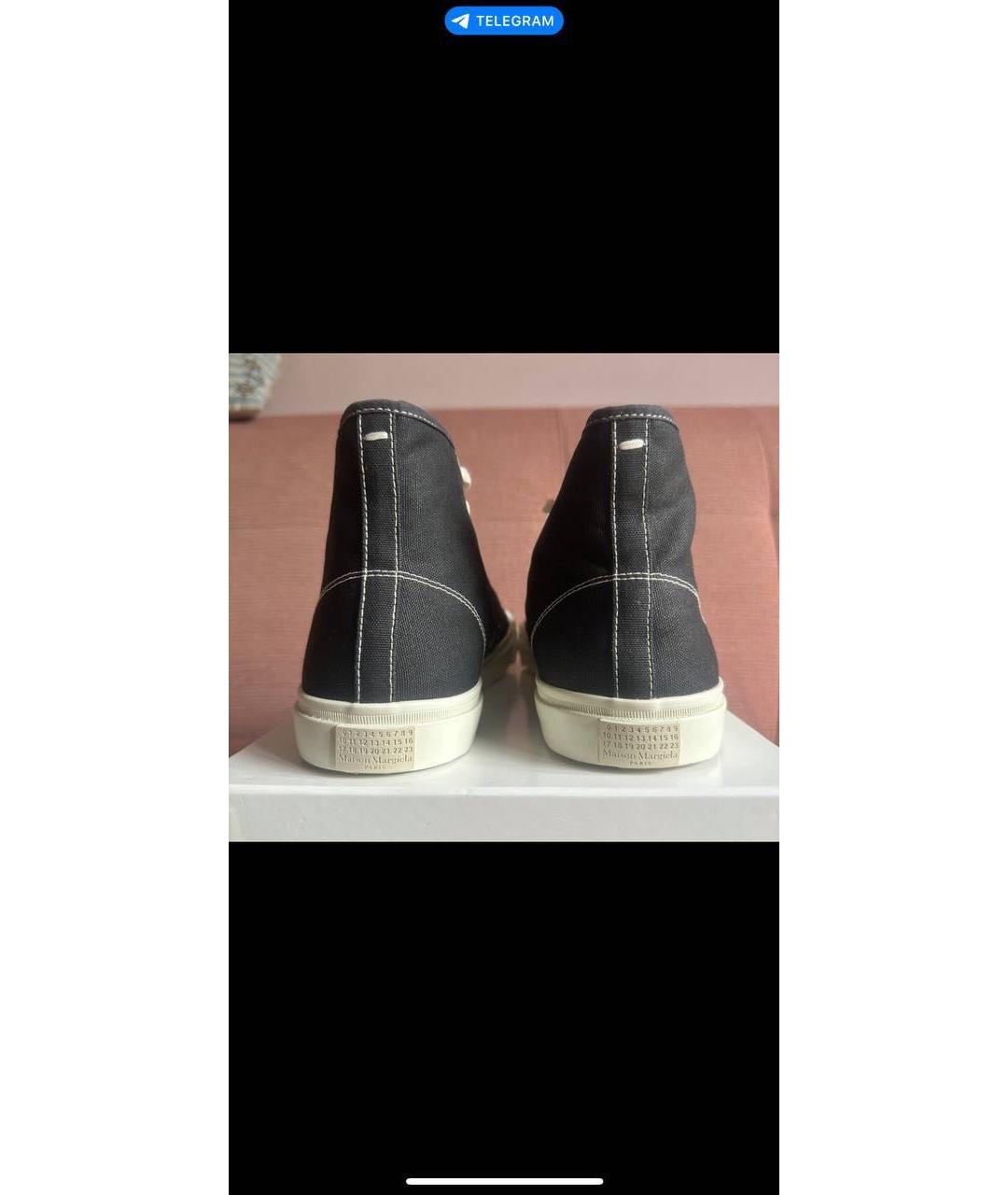 MAISON MARGIELA Высокие кроссовки / кеды, фото 4