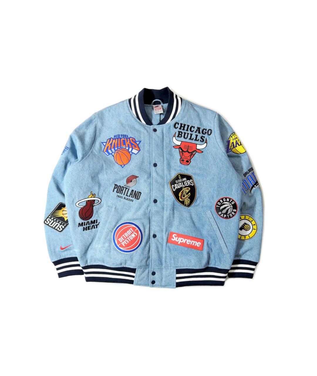 SUPREME Синяя куртка, фото 1