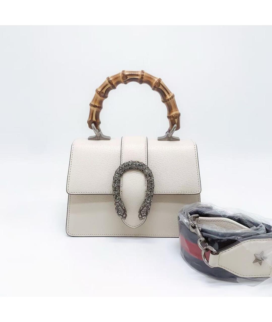 GUCCI Белая сумка через плечо, фото 3