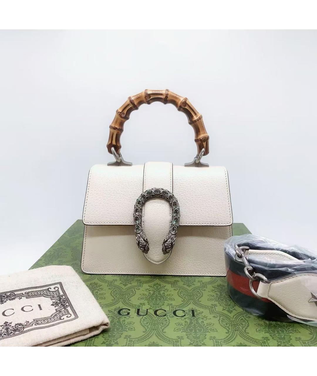 GUCCI Белая сумка через плечо, фото 2