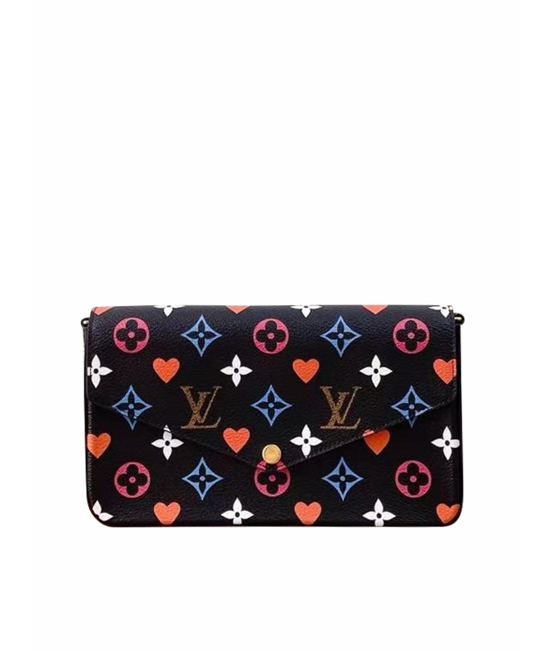 LOUIS VUITTON Черная сумка через плечо, фото 1