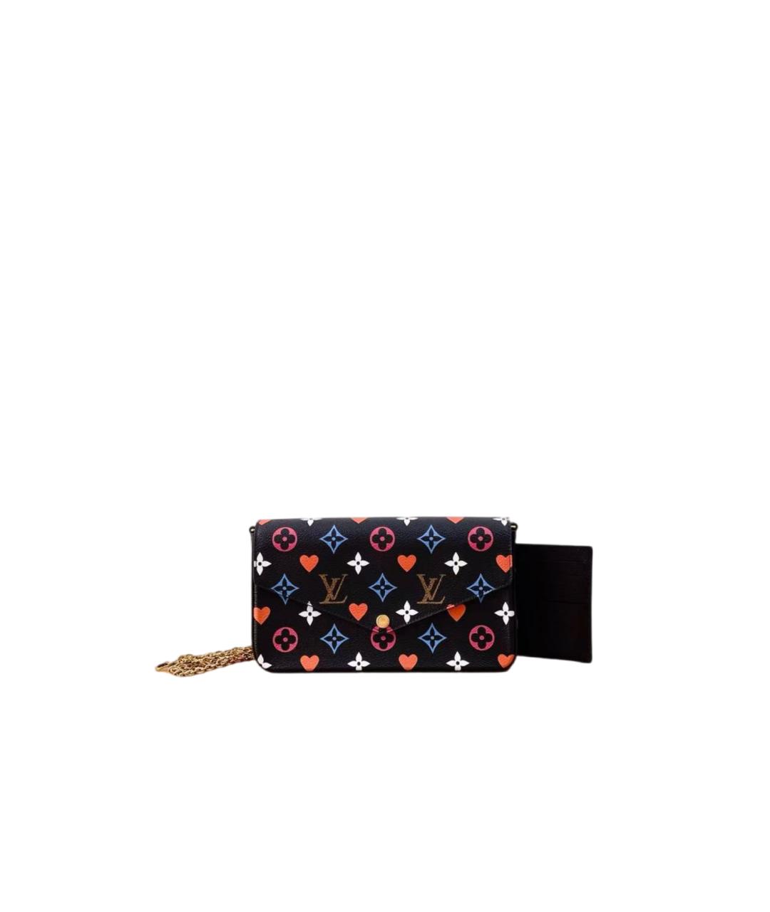 LOUIS VUITTON Черная сумка через плечо, фото 7