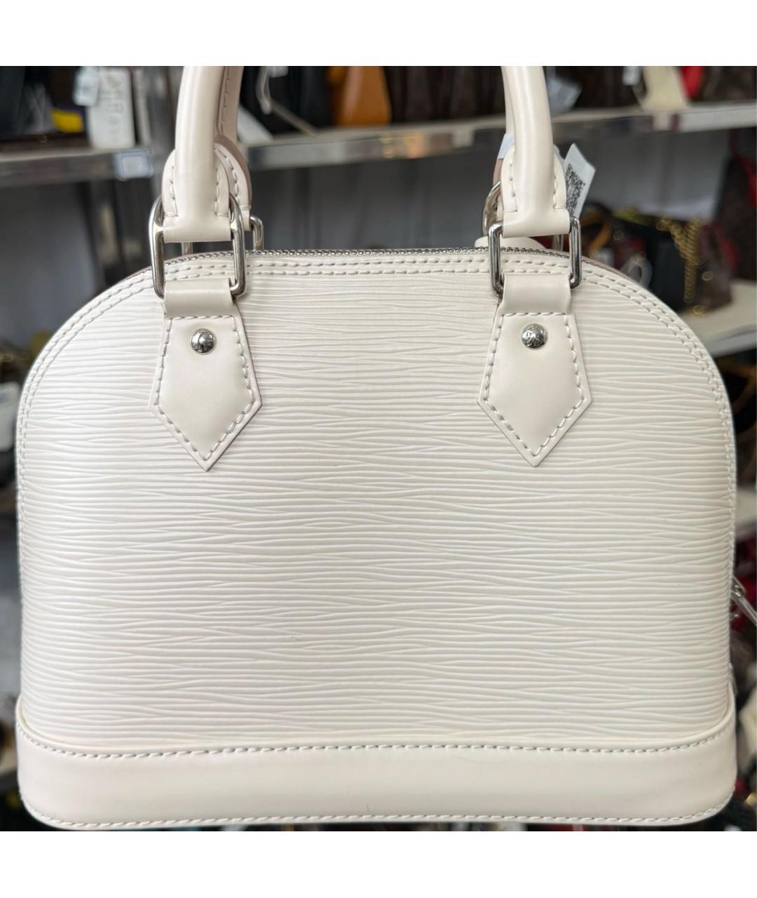 LOUIS VUITTON Белая сумка через плечо из искусственной кожи, фото 2