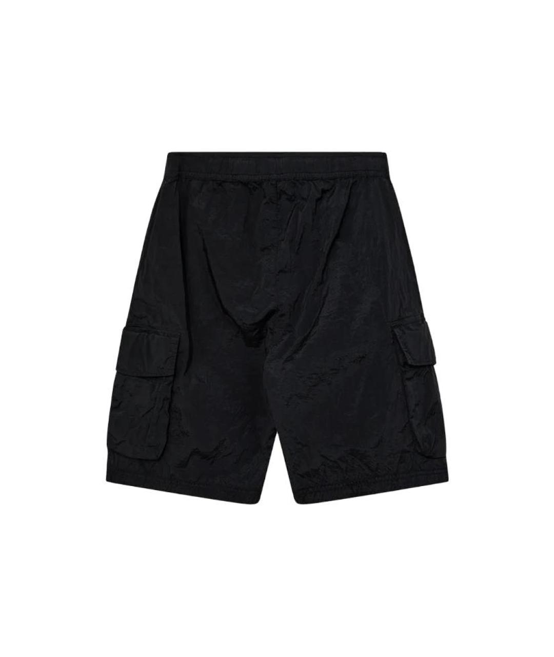 STONE ISLAND Черные шорты, фото 2