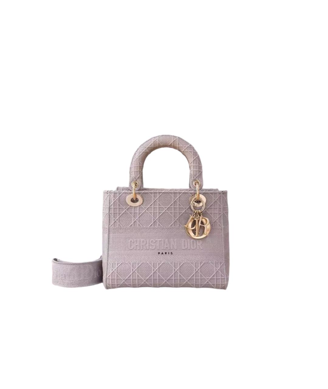 CHRISTIAN DIOR Серая сумка через плечо, фото 6