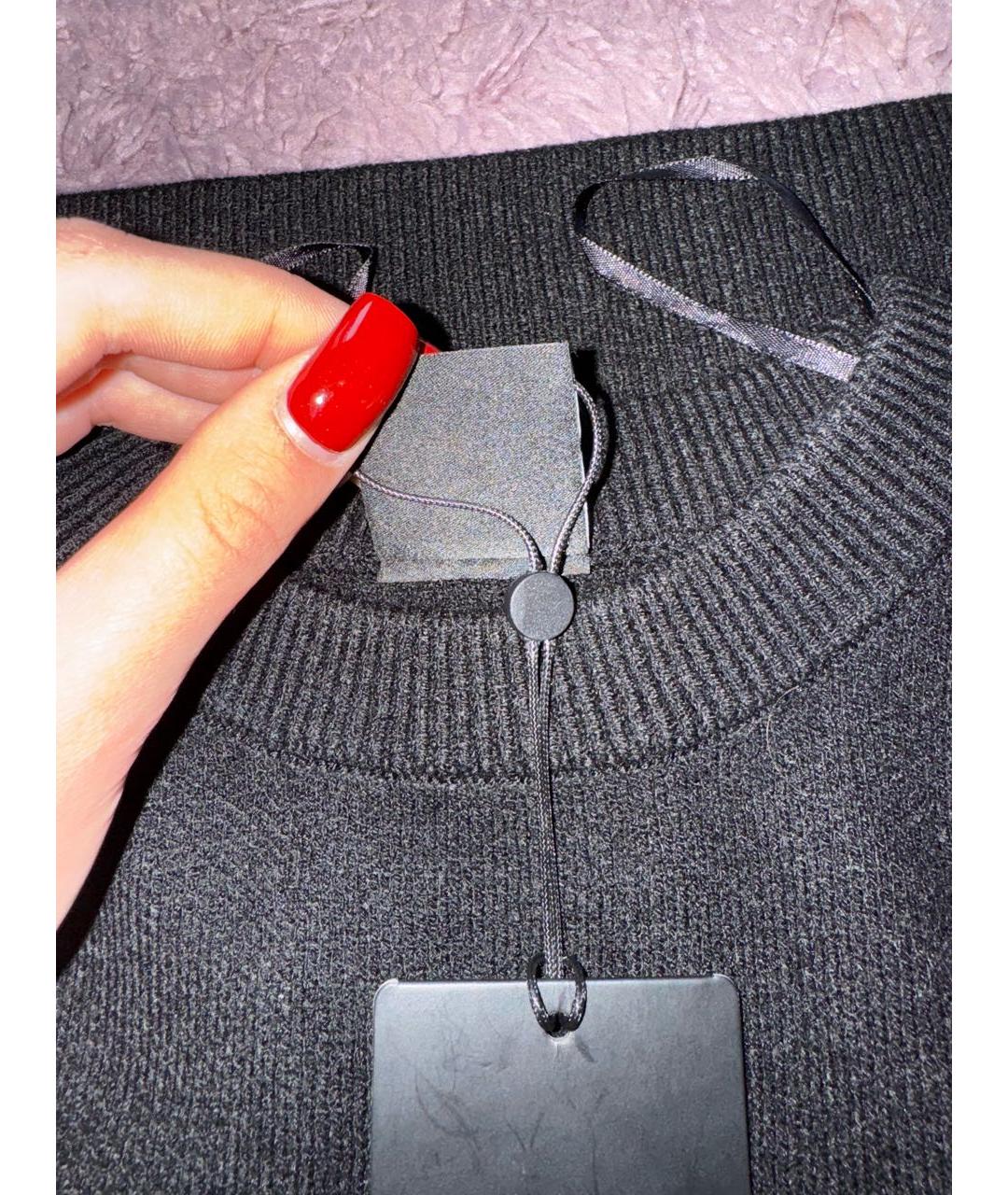 VETEMENTS Черный синтетический джемпер / свитер, фото 5
