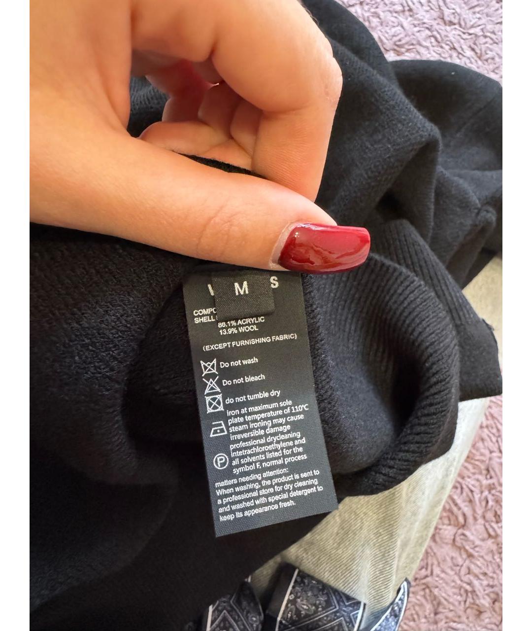 VETEMENTS Черный синтетический джемпер / свитер, фото 6