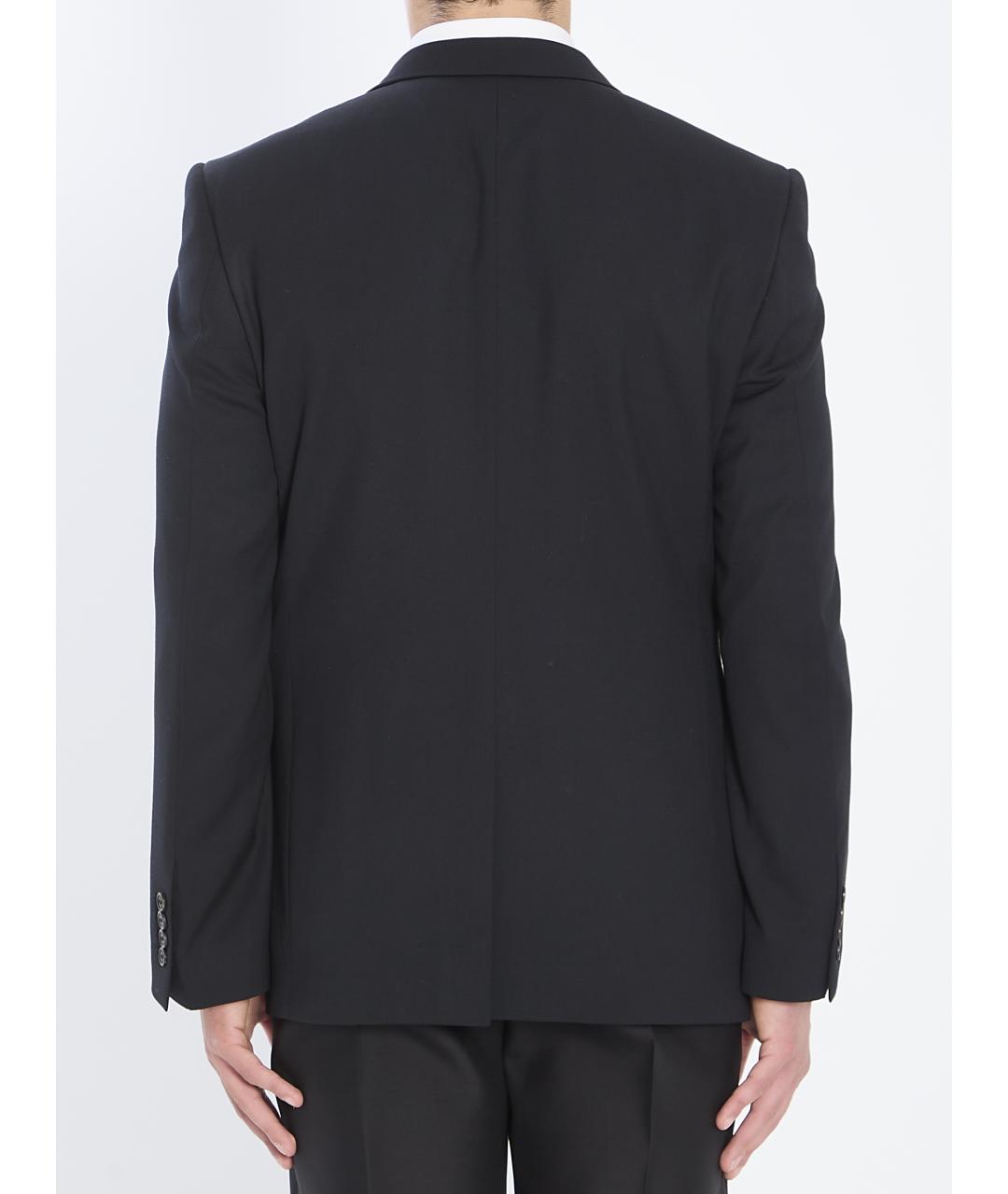 BALENCIAGA Черный шерстяной пиджак, фото 5