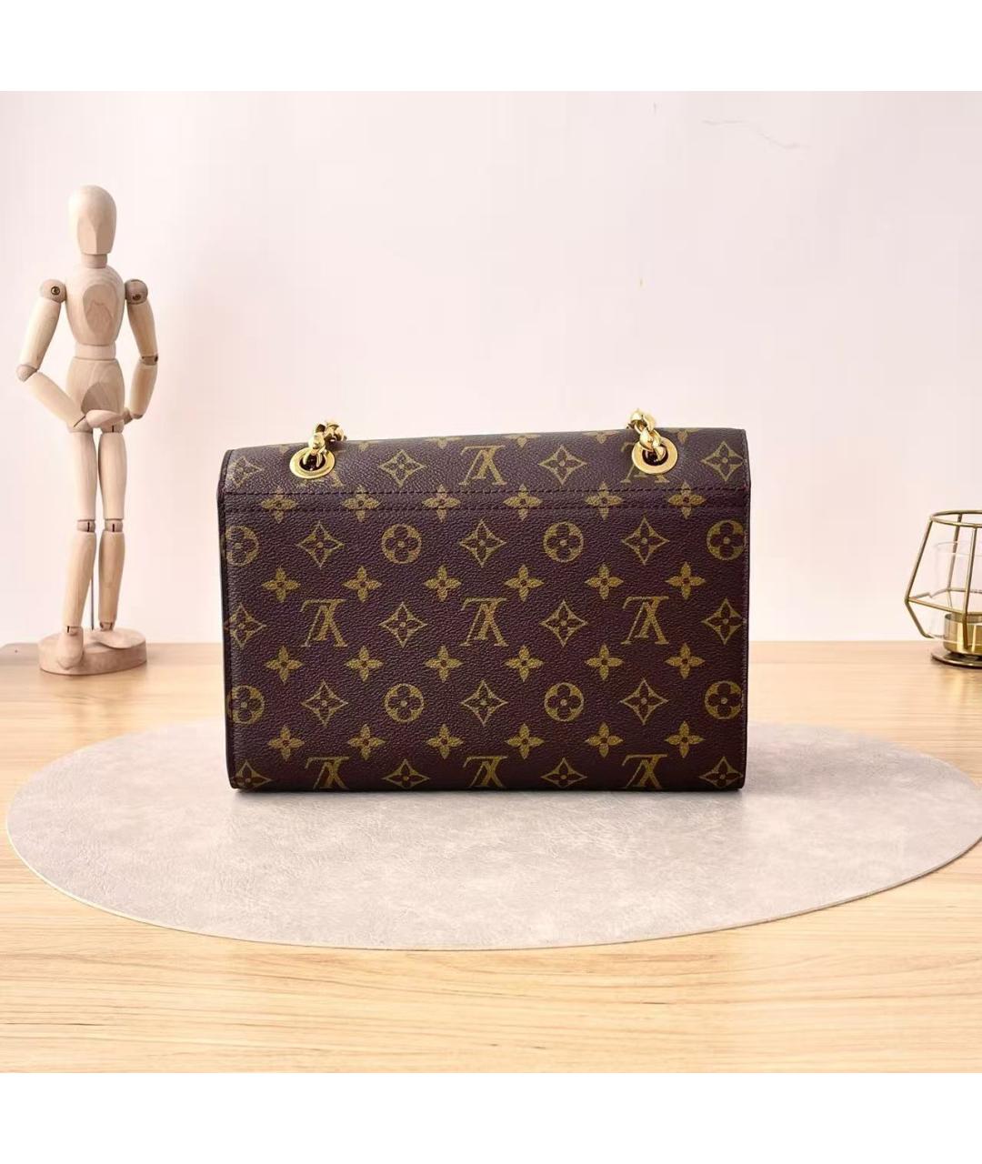 LOUIS VUITTON Красная сумка через плечо, фото 3