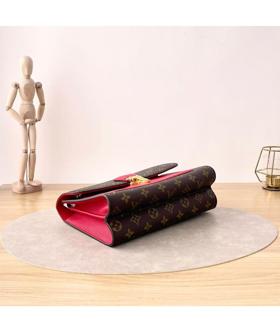 LOUIS VUITTON Красная сумка через плечо, фото 6