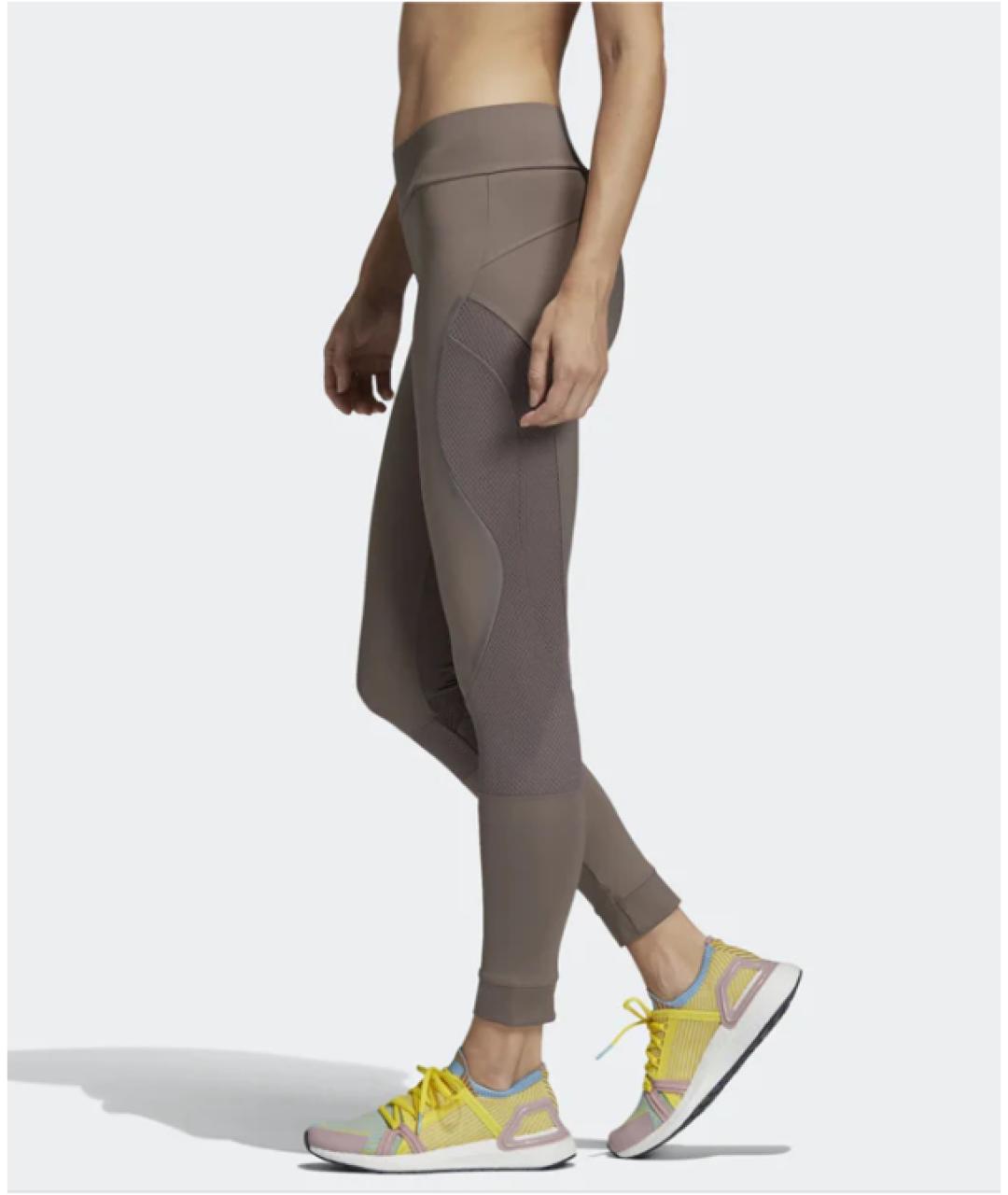 ADIDAS BY STELLA MCCARTNEY Бежевые полиэстеровые спортивные брюки и шорты, фото 5