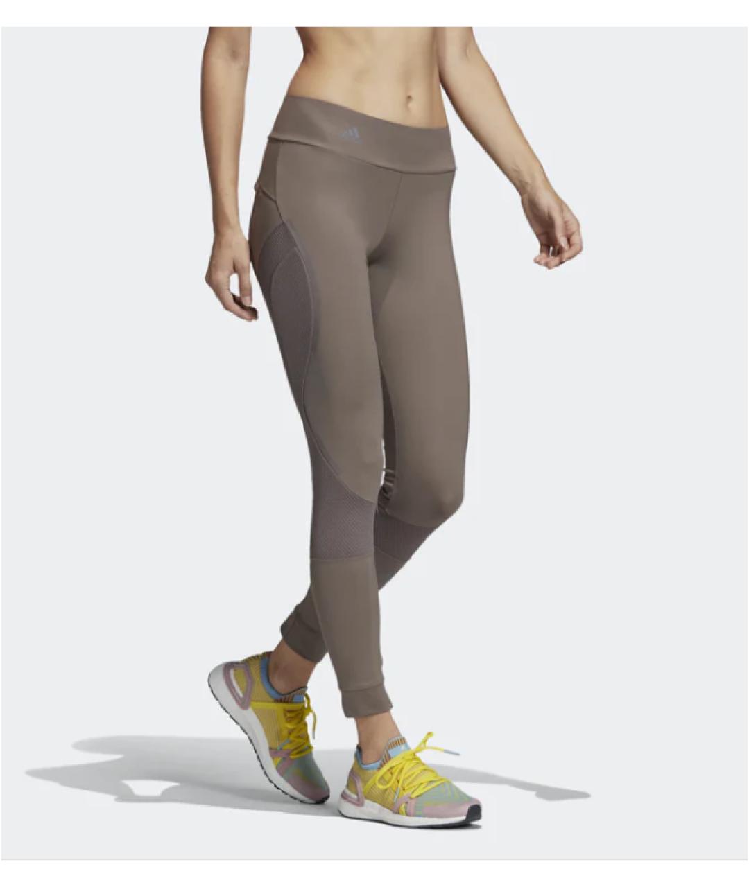 ADIDAS BY STELLA MCCARTNEY Бежевые полиэстеровые спортивные брюки и шорты, фото 4