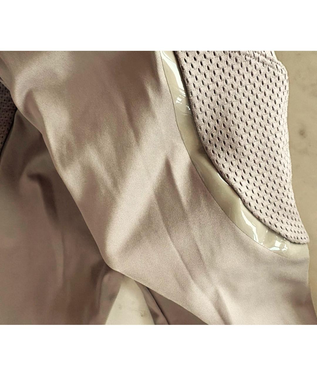 ADIDAS BY STELLA MCCARTNEY Бежевые полиэстеровые спортивные брюки и шорты, фото 8