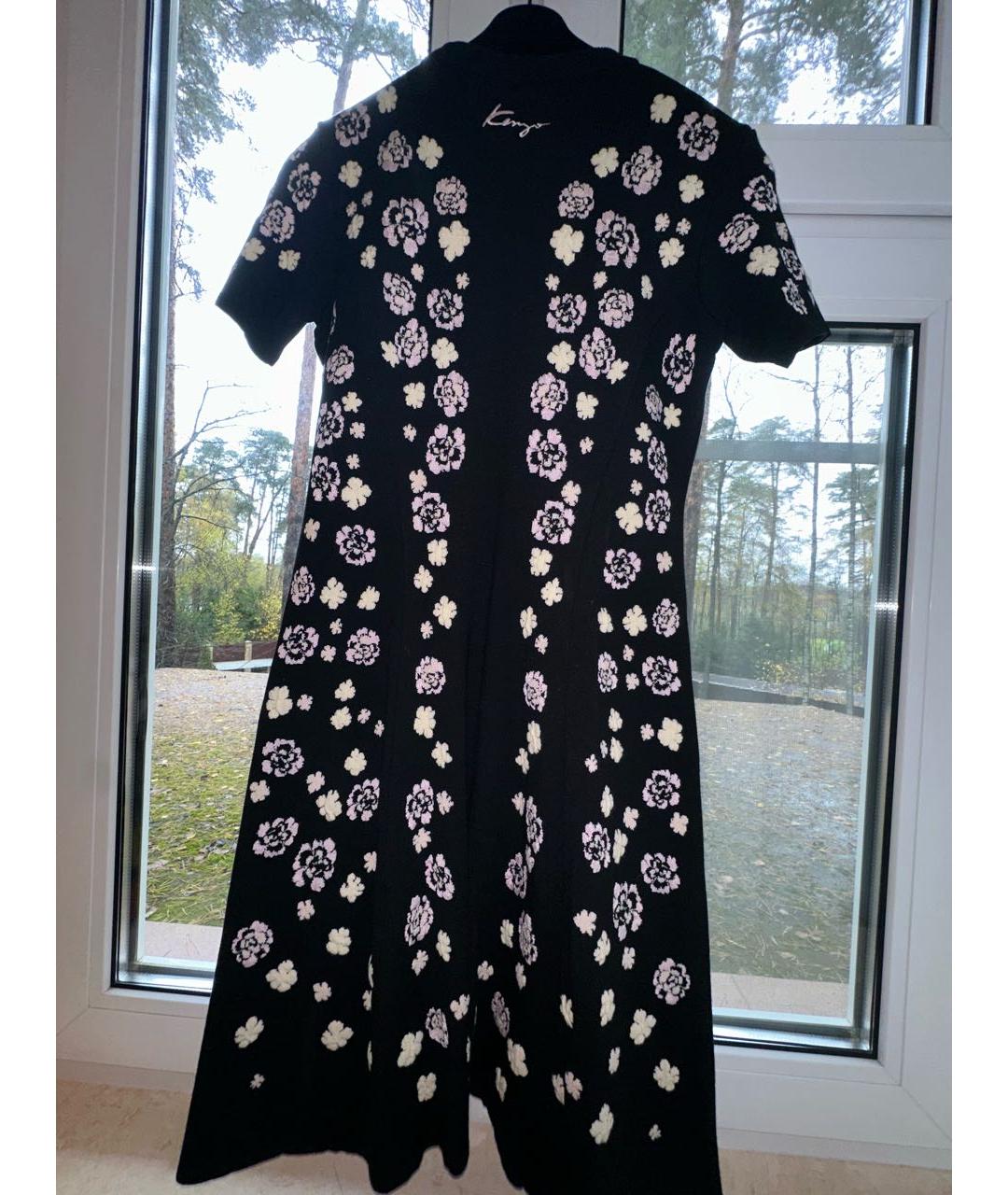 KENZO Черное повседневное платье, фото 2