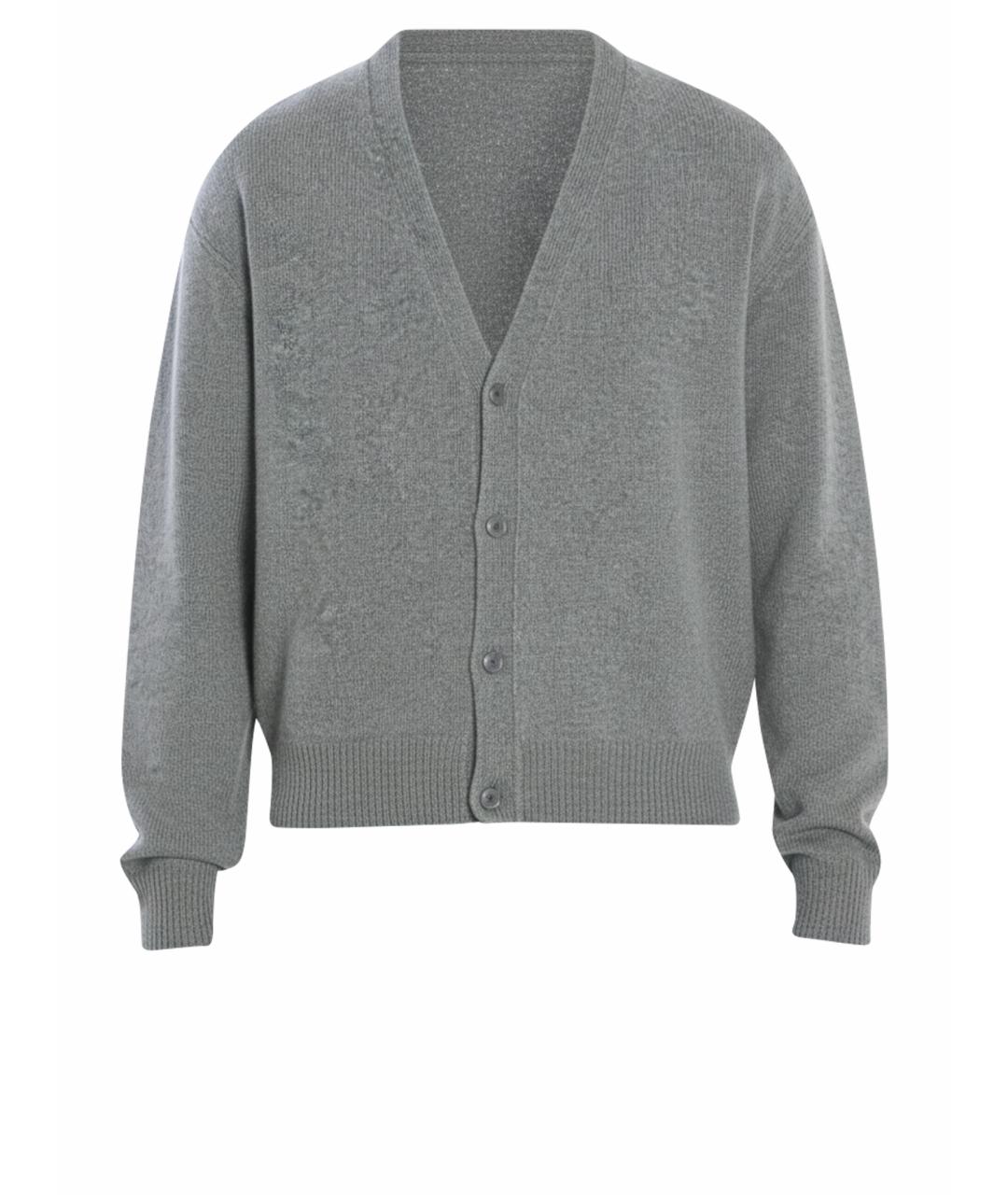 THE ROW Серый кашемировый кардиган, фото 1