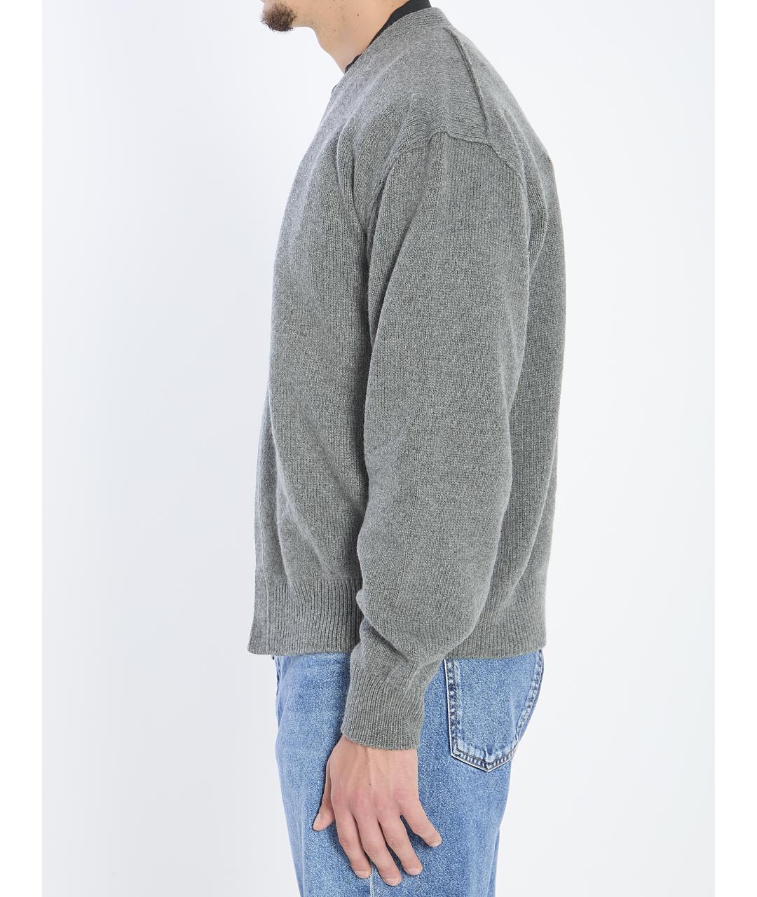 THE ROW Серый кашемировый кардиган, фото 3