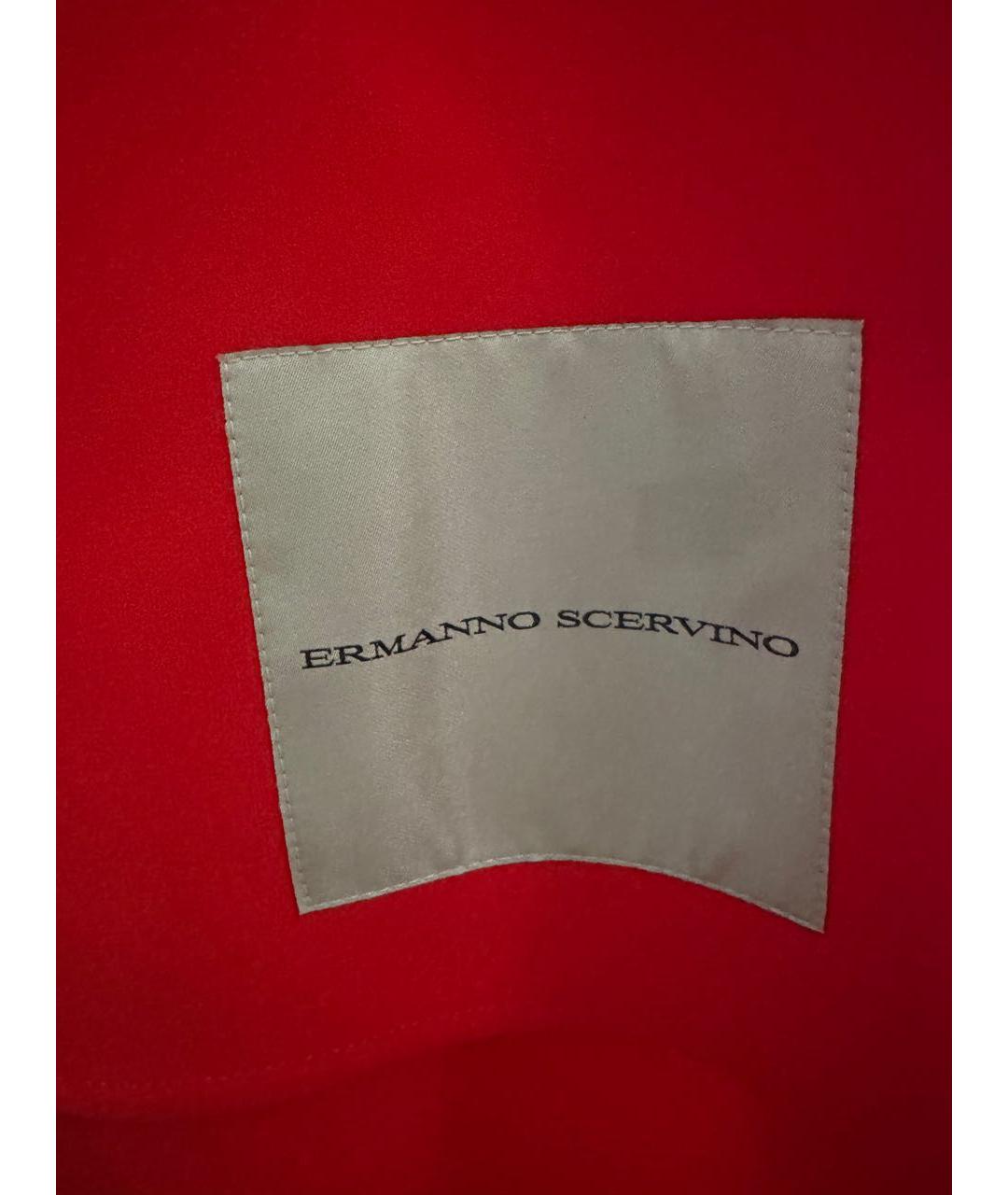 ERMANNO SCERVINO Красная вискозная куртка, фото 5