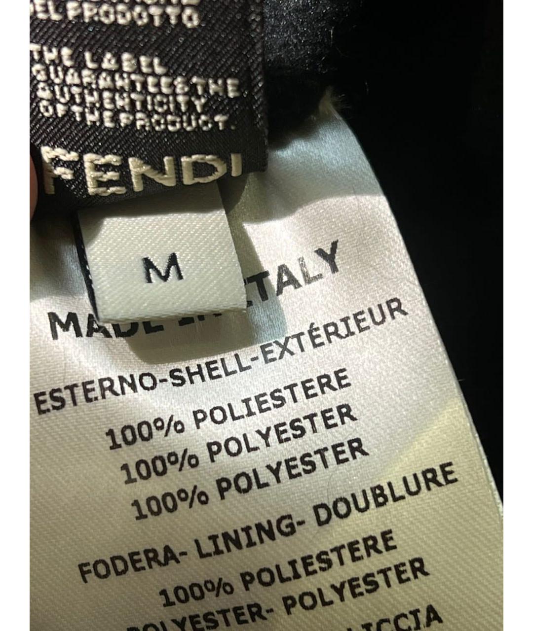 FENDI Черная шапка, фото 6