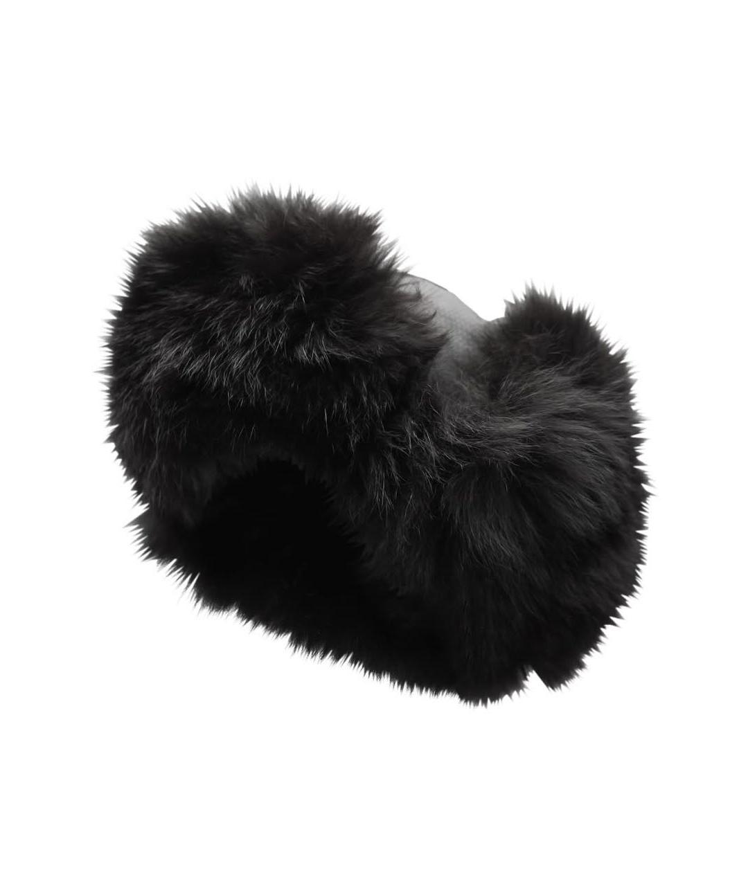 FENDI Черная шапка, фото 5