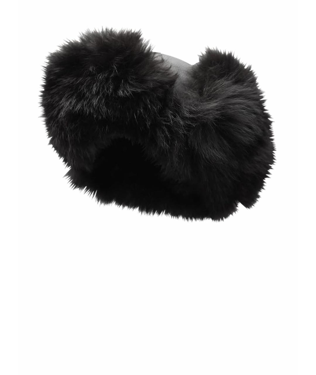FENDI Черная шапка, фото 1