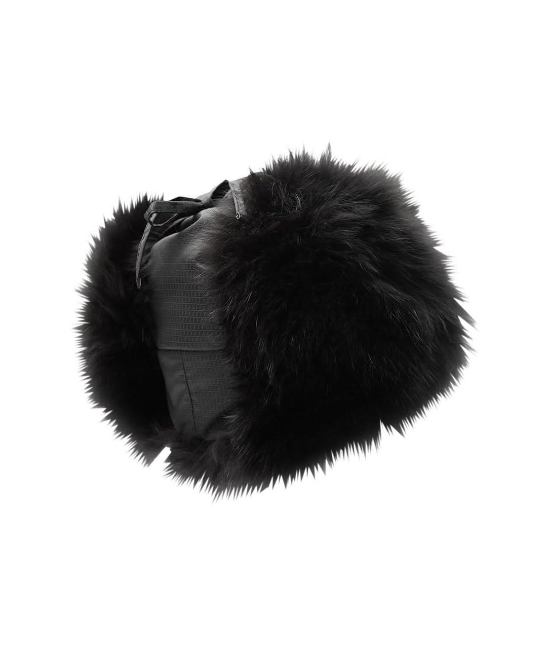 FENDI Черная шапка, фото 2