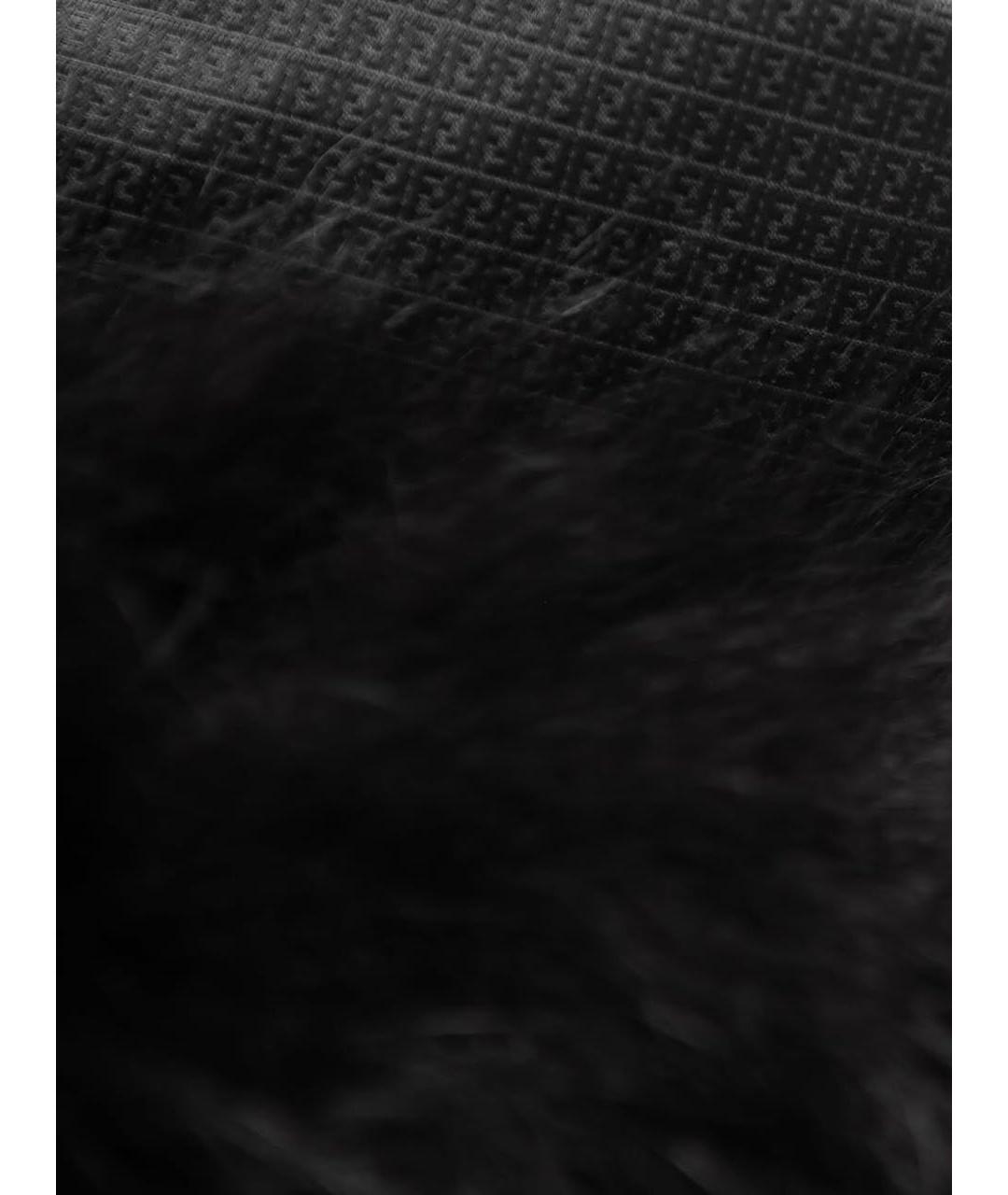 FENDI Черная шапка, фото 4