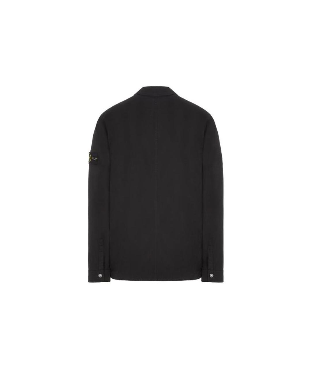 STONE ISLAND Черная куртка, фото 2