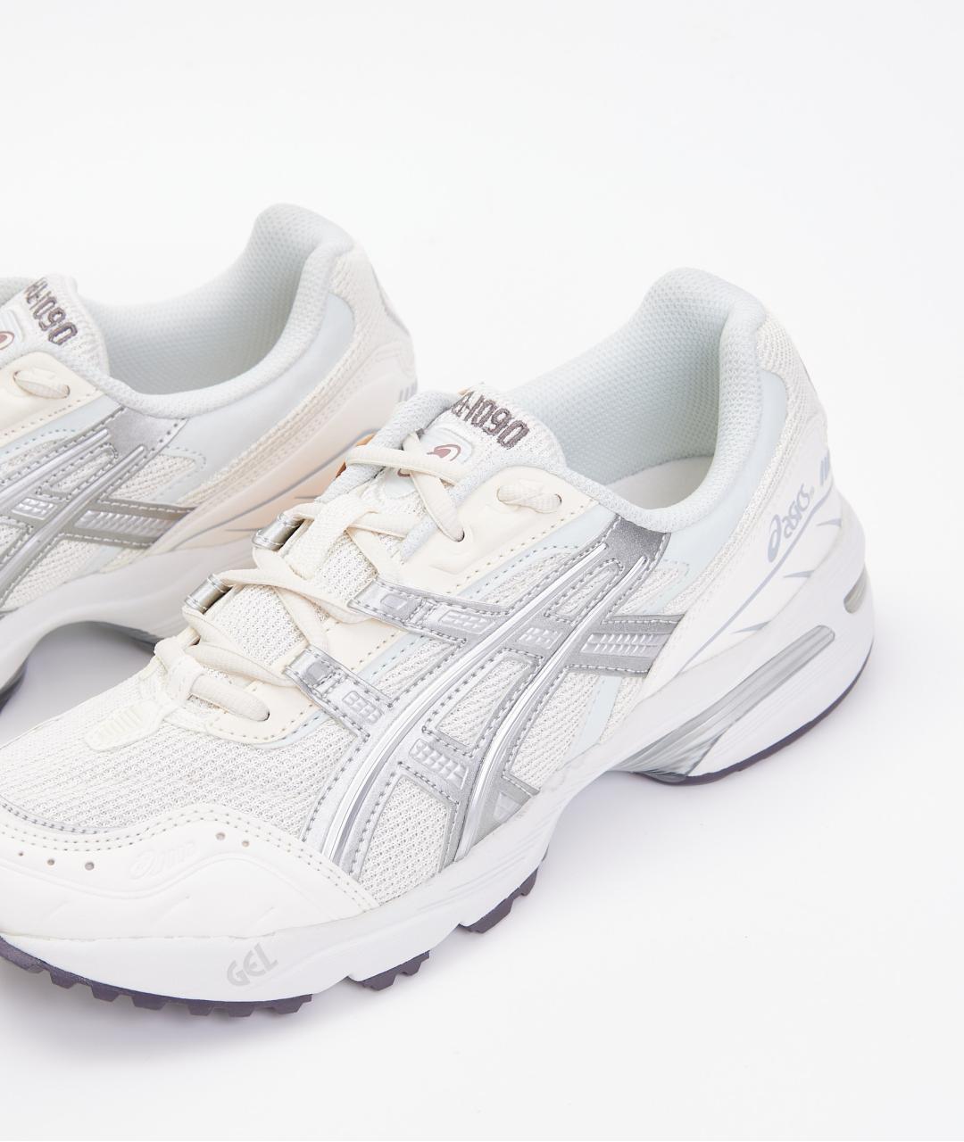 ASICS Белые текстильные кроссовки, фото 5