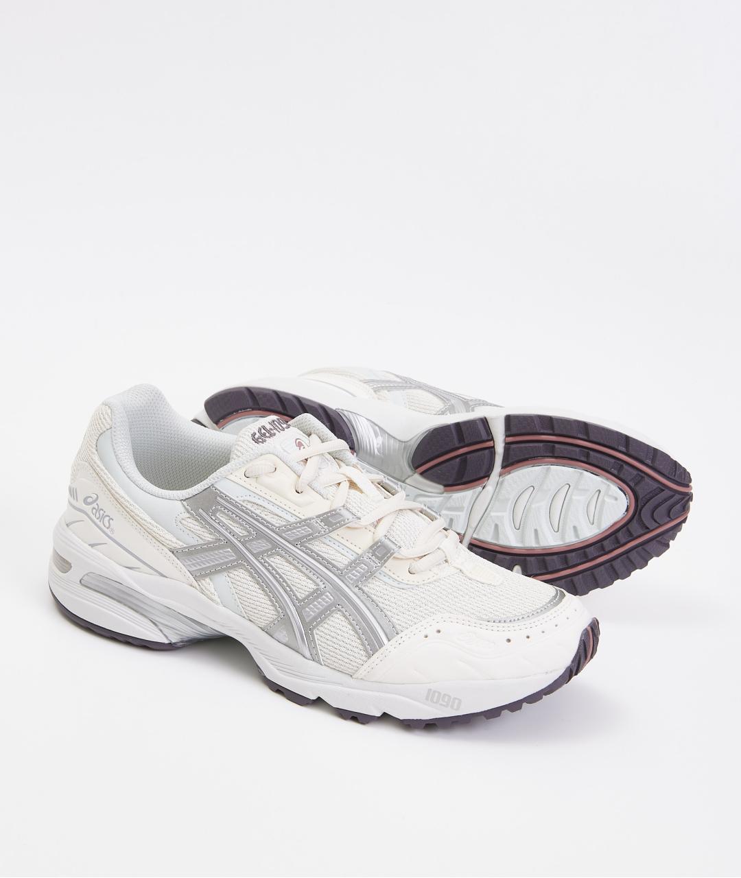 ASICS Белые текстильные кроссовки, фото 4