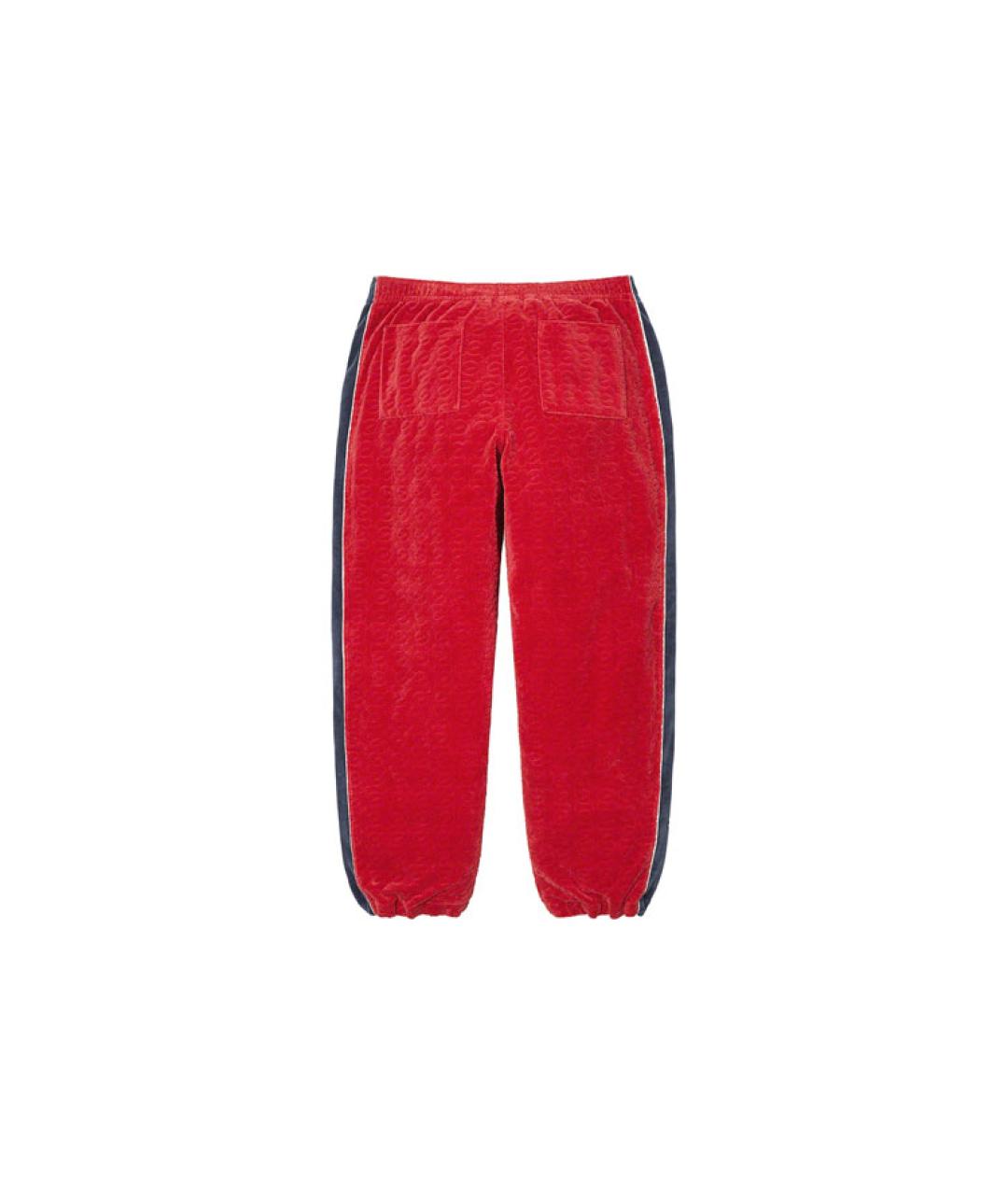 SUPREME Красные спортивные брюки и шорты, фото 2