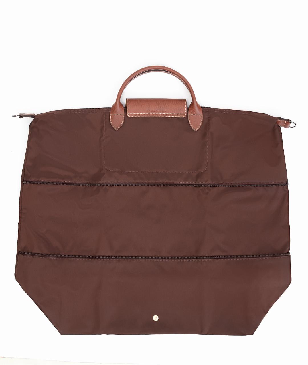 LONGCHAMP Коричневая синтетическая дорожная/спортивная сумка, фото 3